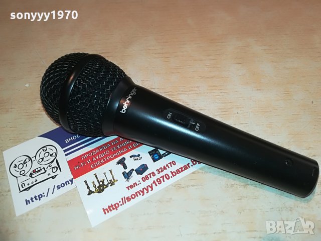 behringer xm1800s ultravoice profi microphone, снимка 4 - Микрофони - 28399703