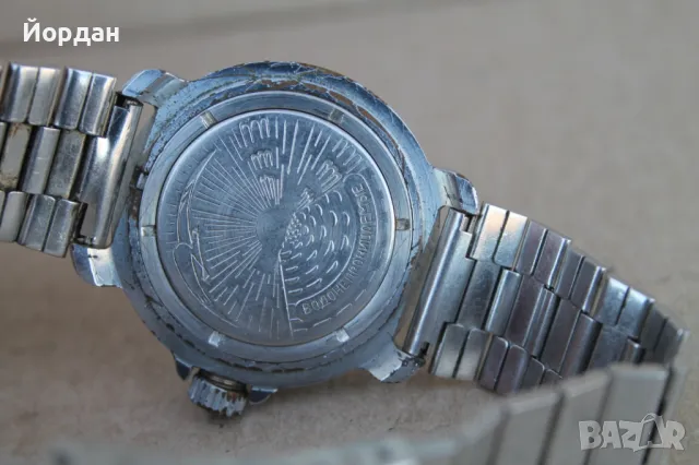 СССР мъжки командирски часовник ''Восток'', снимка 3 - Мъжки - 47471234