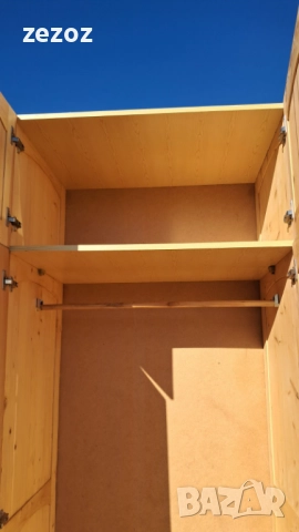 Гардероб висок масив, снимка 4 - Гардероби - 51808920