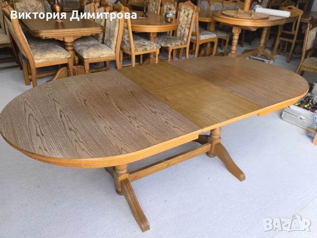 Разтегателна трапезна маса , снимка 2 - Маси - 51738306