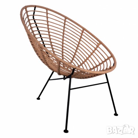 Ратаново кресло  за градина , снимка 2 - Градински мебели, декорация  - 37314622