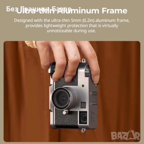 Нов Магнитен UV филтър с оптично стъкло за FUJIFILM X Half камера фото, снимка 5 - Обективи и филтри - 51500533