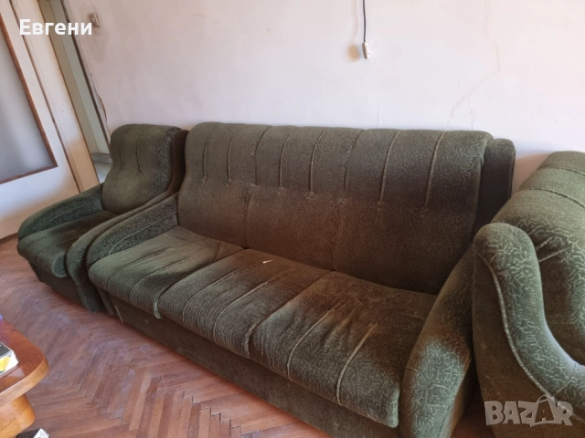 Разтегателна холна гарнитура, снимка 2 - Дивани и мека мебел - 52533303