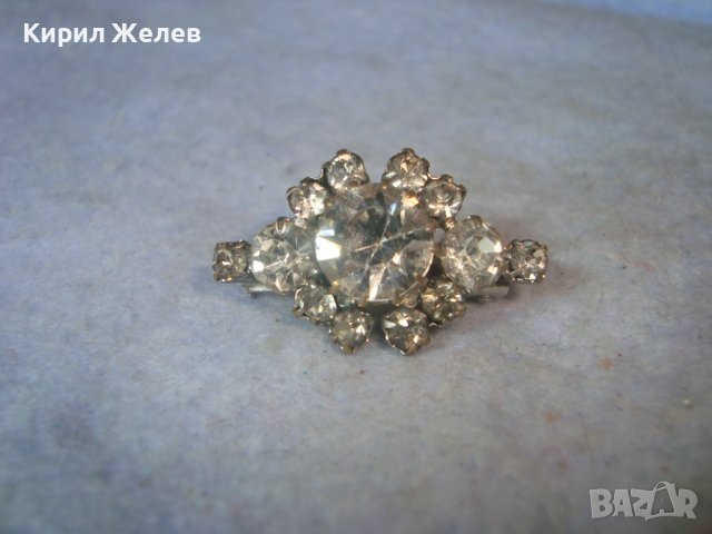 СКЪПОЦЕННА КРИСТАЛНА СРЕБРИСТА АРТ БРОШКА 27413, снимка 9 - Други - 37752083