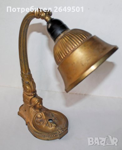 Старинна нощна лампа стил Арт Нуво, снимка 1 - Антикварни и старинни предмети - 34991667