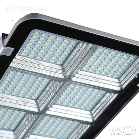 Соларна улична LED лампа JORTAN с панел и стойка - IP66, снимка 2 - Лед осветление - 52018835