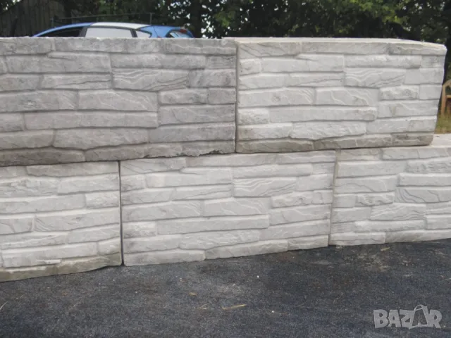 Блокчета с релеф "Вулканична скала" Устойчиви на високи натоварвания,, снимка 7 - Строителни материали - 47770546