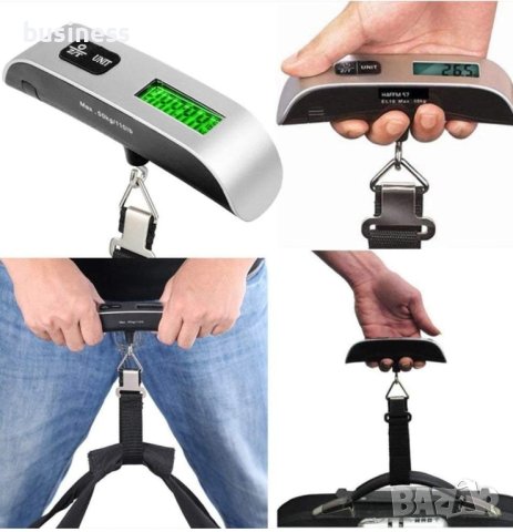 Ръчен кантар за куфари до 50кг, снимка 2 - Друга електроника - 43245344