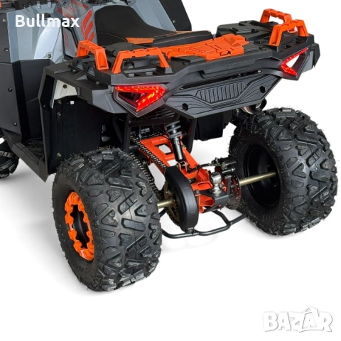  Двуместно бензиново ATV Fullmax MAXO 150cc, 2026г, 7500rpm, 55km/h, Подсилено, Теглич, Сиво, снимка 6 - Мотоциклети и мототехника - 52600208