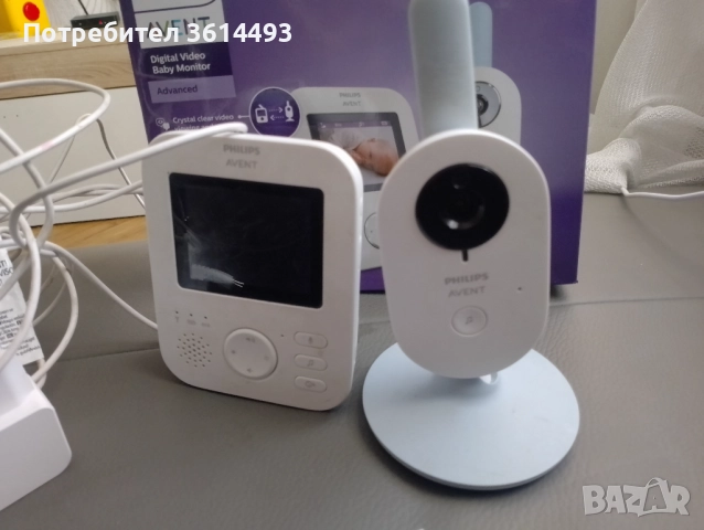 Видео бебефон Philips AVENT SCD 835, снимка 3 - Бебефони - 52413817