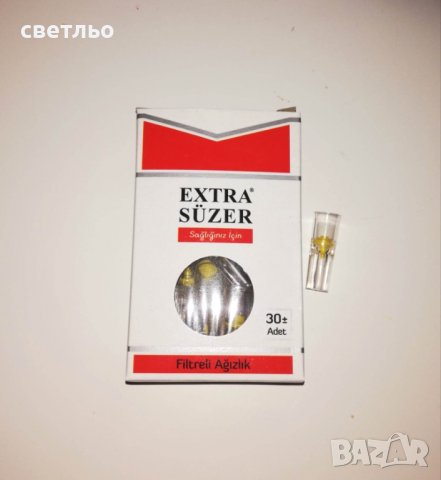 ПЛАСТМАСОВИ ФИЛТРИ ЗА СТАНДАРТНИ цигари"King size"стандарт EXTRA SUZER 8.1 MM, снимка 2 - Други - 30848610