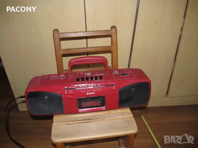 SONY CFS 204 S - РАДИО КАСЕТОФОН, снимка 2 - Радиокасетофони, транзистори - 50415002