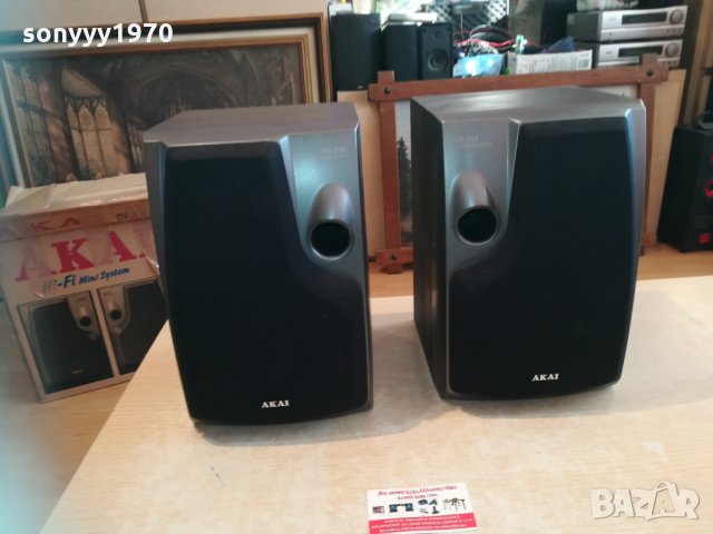 akai sr-225 2бр тонколони в кашон-внос франция 3103211815, снимка 4 - Тонколони - 32375211