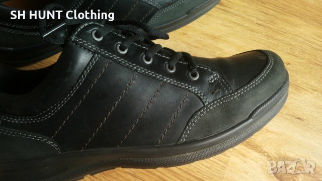 ECCO GORE-TEX Leather Shoes размер EUR 44 обувки естествена кожа водонепромокаеми - 436, снимка 5 - Ежедневни обувки - 43231745
