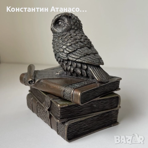 Veronese фигурка кутия Бухал, снимка 2 - Колекции - 52474743