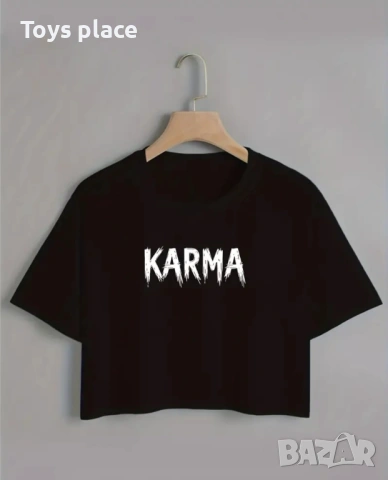 М къса тениска Karma тениска КармА 