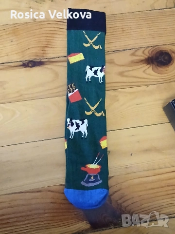 Шарени чорапи , снимка 5 - Дамски чорапи - 53513164