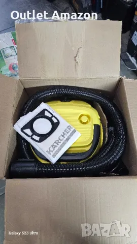 ПРАХОСМУКАЧКА KARCHER WD 3 stainless steel, снимка 3 - Прахосмукачки - 49096788