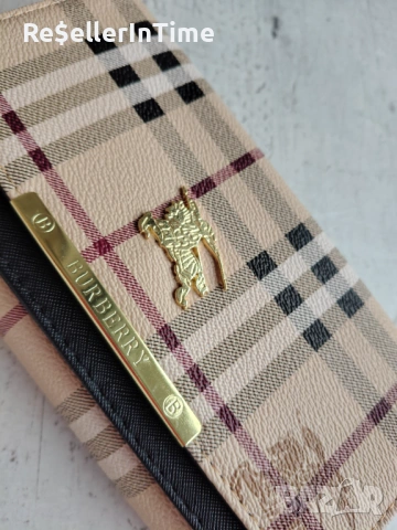 Нов клъч/ портмоне Burberry , снимка 7 - Портфейли, портмонета - 53509841
