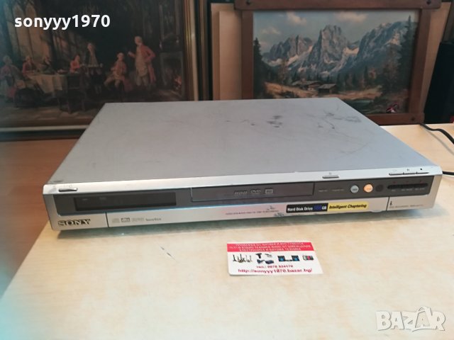 sony rdr-hx710 hdd/dvd recorder 1104212146, снимка 4 - Плейъри, домашно кино, прожектори - 32510955