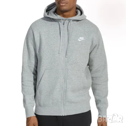 Оригинално мъжко горнище Nike Club Fleece | M размер, снимка 1 - Суичъри - 47552766