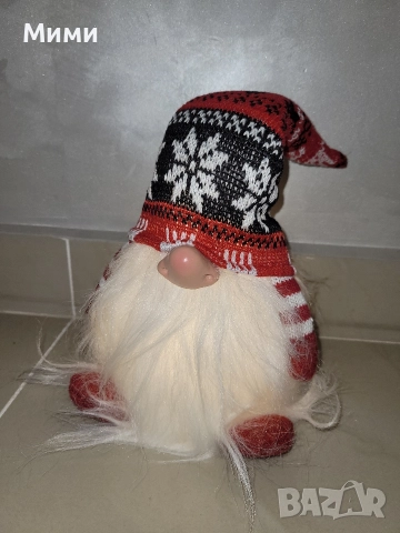 Светещ коледен гном, снимка 2 - Коледни подаръци - 52799284