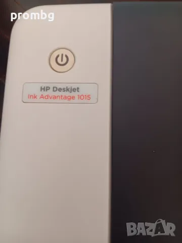 Принтер HP DeskJet Ink Advantage 1015, мастиленоструен, черно и цветно, снимка 4 - Принтери, копири, скенери - 49353019