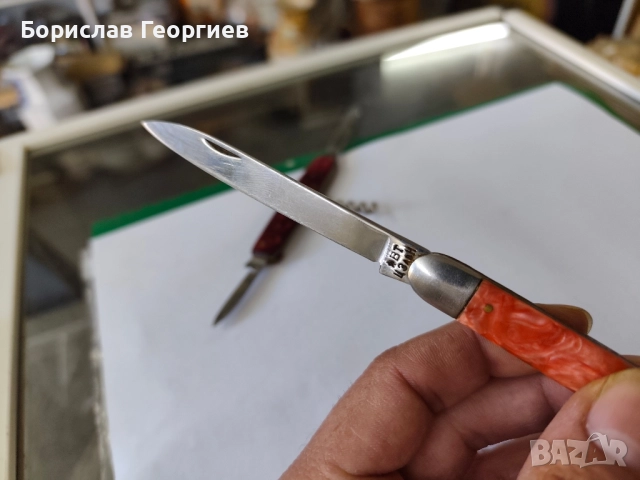 Български джобен нож Велико Търново , снимка 7 - Ножове - 52220974
