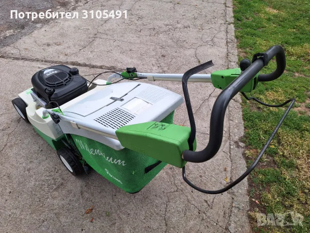 Косачка Viking 5.5к.с двоен нож 51см самоходна мулчираща с кош, снимка 9 - Градинска техника - 50392672