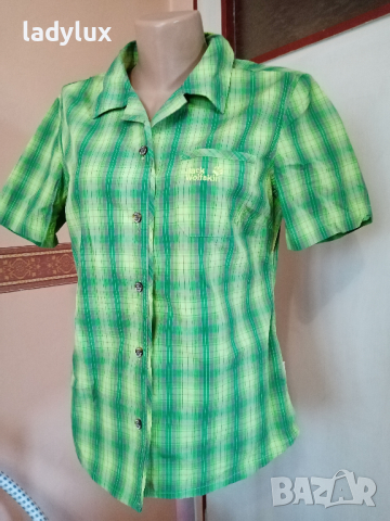 Jack Wolfskin, Organic, Оригинална Риза, Размер S/M. Код 1681, снимка 4 - Ризи - 36405765