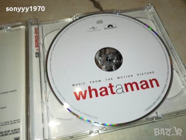 WHAT A MAN CD X2 ВНОС GERMANY 2812231133, снимка 14 - CD дискове - 43569141