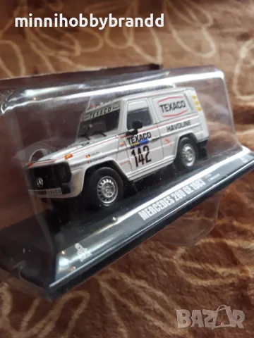 Mercedes 280 Ge 1983 Mitsubishi Pajero Evolution 2004 Mitsubishi Pajero 1985 Rally Dakar 1.43 Scale , снимка 13 - Колекции - 50324555