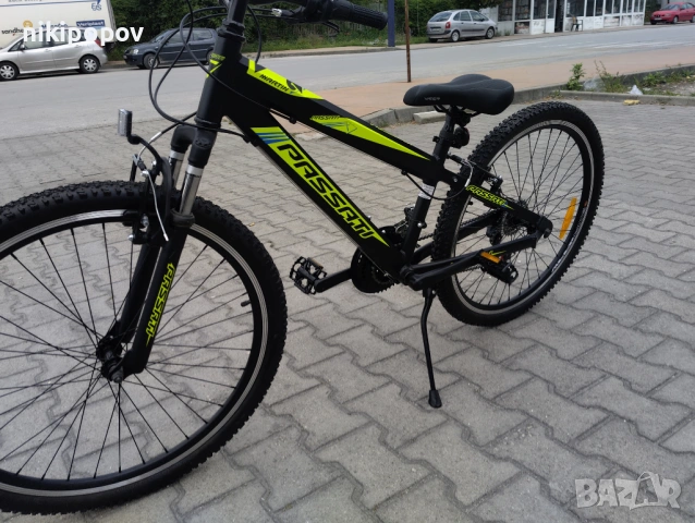 PASSATI Алуминиев велосипед 26" MARTYN черен/жълт, снимка 7 - Велосипеди - 53561889