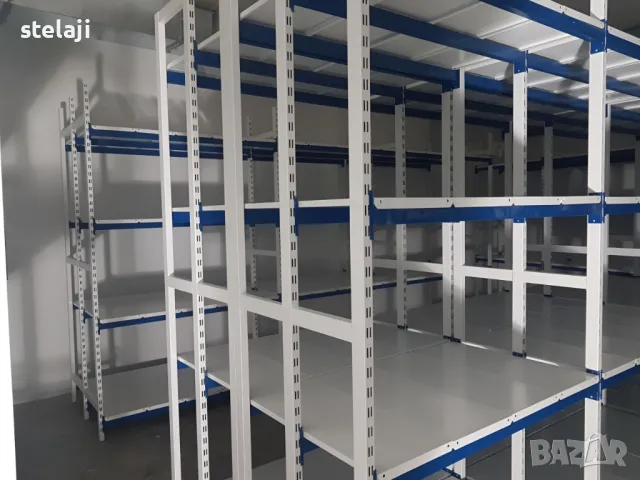 Стелажи за склад | Товароносимост 350-750 кг | Производство по поръчка, снимка 3 - Стелажи и щандове - 47691960