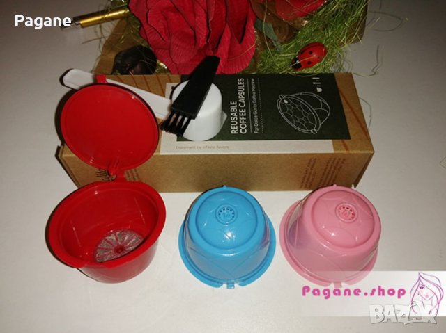 3 броя Капсули за многократна употреба за кафе машини Долче Густо , снимка 2 - Домашни напитки - 38181218