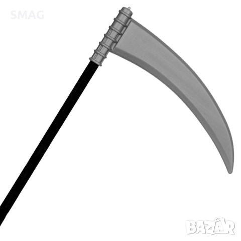 Хелоуин / Halloween реалистична коса на Смъртта, голям размер, 100 см_1641297