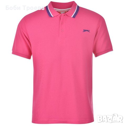 Slazenger - мъжка тениска с яка- с къс ръкав;- с яка и копчета;, снимка 2 - Спортни дрехи, екипи - 43749061