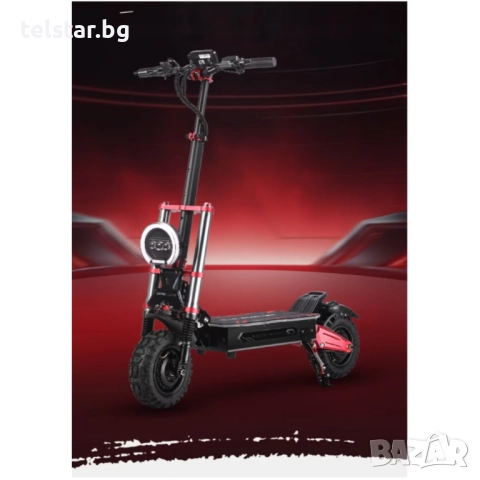 Електрическа тротинетка TELSTAR 11+ S-5 Pro 67.2V 38Ah с два двигателя 2x3000W 92 км/ч, снимка 14 - Мотоциклети и мототехника - 52429523