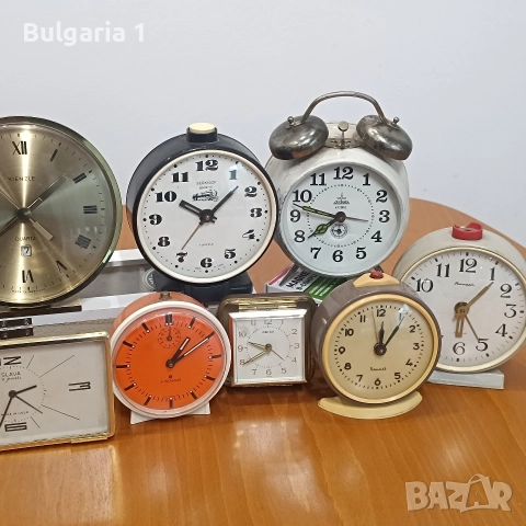 Руски/Немски/Китайски/Японски/Румънски будилници часовници , снимка 5 - Антикварни и старинни предмети - 49761232