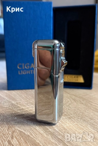 Газова ветроупорна метална запалка, подходяща за подарък., снимка 5 - Други - 51646703