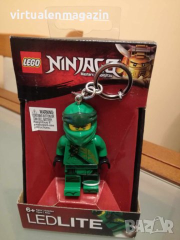 Ключодържател с фенерче Лего - LEGO NINJAGO - Lloyd в Електрически ...