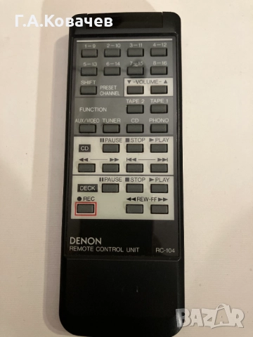 DENON RC-104 дистанционно