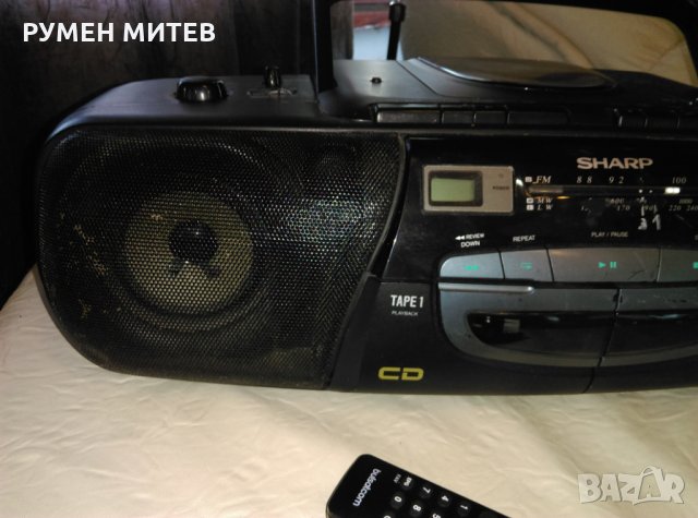 Радиокасетофон с Компактдиск, снимка 5 - Аудиосистеми - 27446610