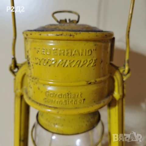 стар германски газен фенер Фюерханд 276 , снимка 6 - Антикварни и старинни предмети - 53478279