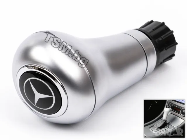 КОЖЕНА ТОПКА за СКОРОСТЕН ЛОСТ за MERCEDES W203 W204 W211 W212 C207 CLK GLK CLC CLS SL SLK МЕРЦЕДЕС, снимка 5 - Аксесоари и консумативи - 49176064