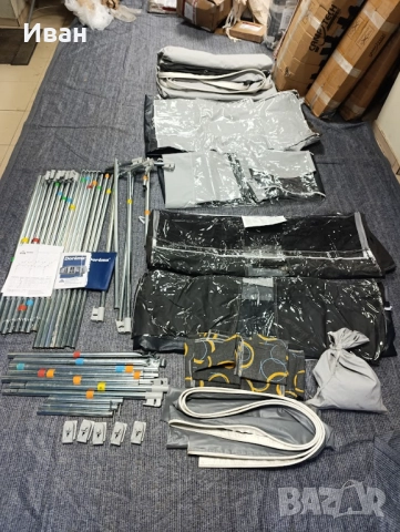 Модел 2023г. Форселт за каравана Dorema Daytona + опция за анекс. Размер N:10(875/900)см земя-земя, снимка 5 - Палатки - 52333107