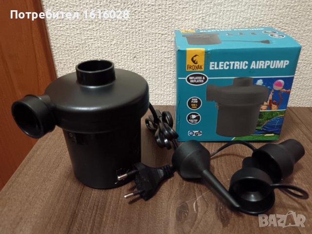 Електрическа въздушна помпа за надуване и изпускане., снимка 14 - Компресори - 43610600