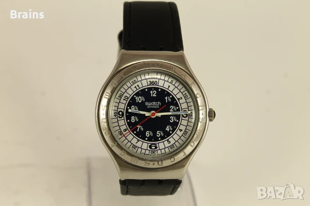 1993 SWATCH IRONY Ocean Storm Швейцарски Кварцов Часовник, снимка 2 - Мъжки - 50959031