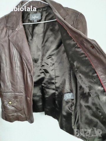 Safleu leather jacket 42, снимка 2 - Сака - 44051646
