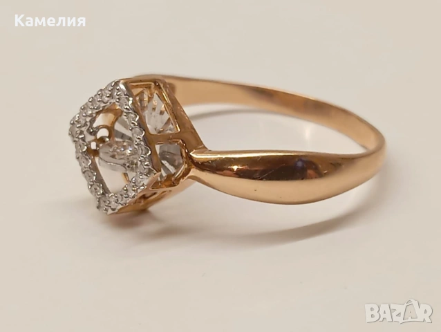 Руско злато , снимка 10 - Пръстени - 53521138